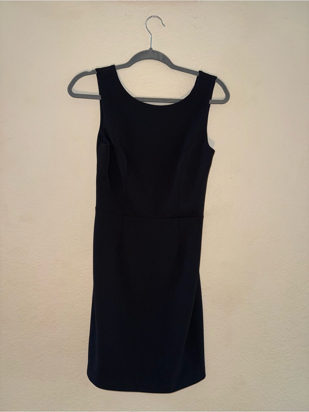 Betsey Johnson Black Sleeveless Sheath Dress